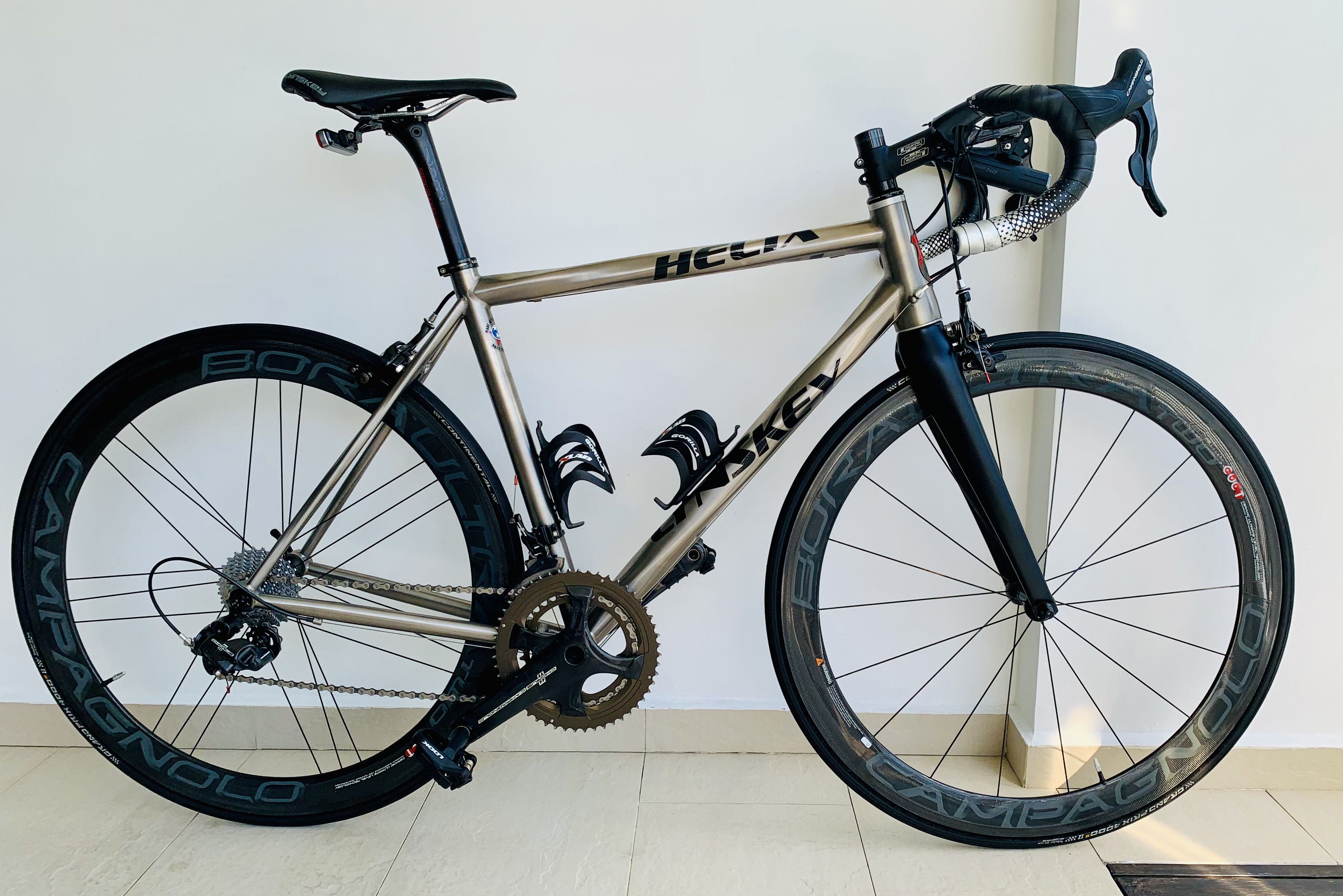 Lynskey Helix Titanium Road Bike Sports Equipment Bicycles Parts Bicycles on Carousell