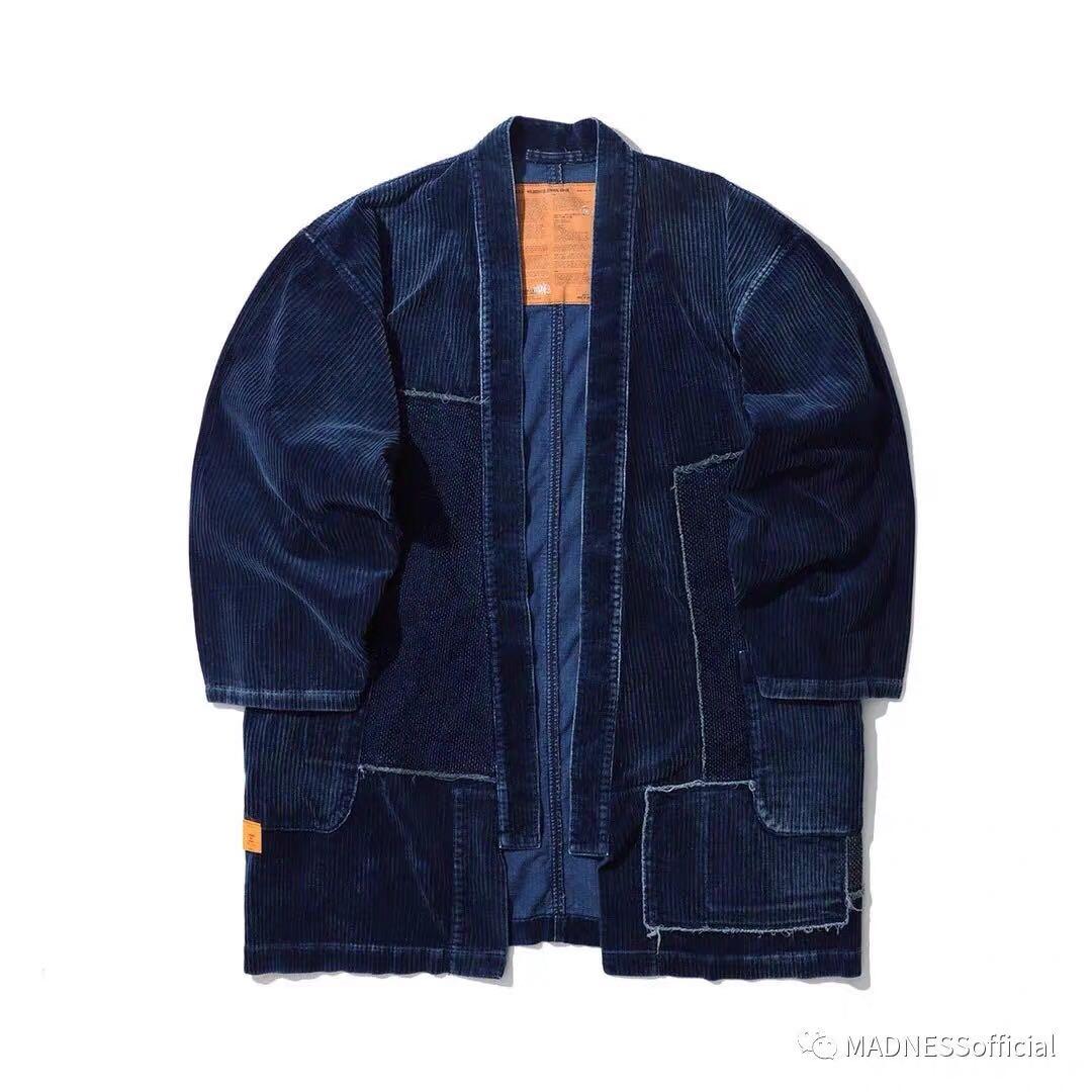 madness 20fw aw kendogi corduroy nogari jacket japanese washed