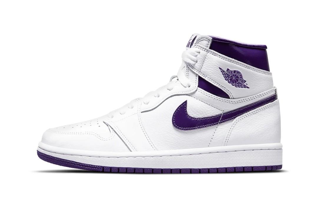 Many Sizes Jordan 1 Court Purple 3.0 womens aj1 nike Men s Fashion Footwear Sneakers on Carousell