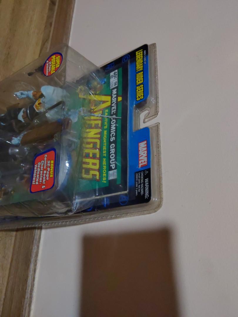 Marvel Legends Taskmaster (Category: Toy Figures) located in Singapore. Submitted by al.frekzio (Listing ID 1091895083, Image 2). Description: Packaging is a little dented as in Pic 2. Price is fixed.