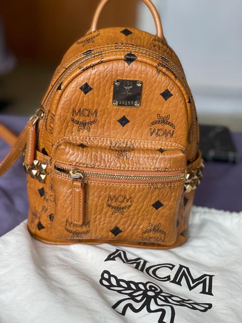 mcm mini backpack sling
