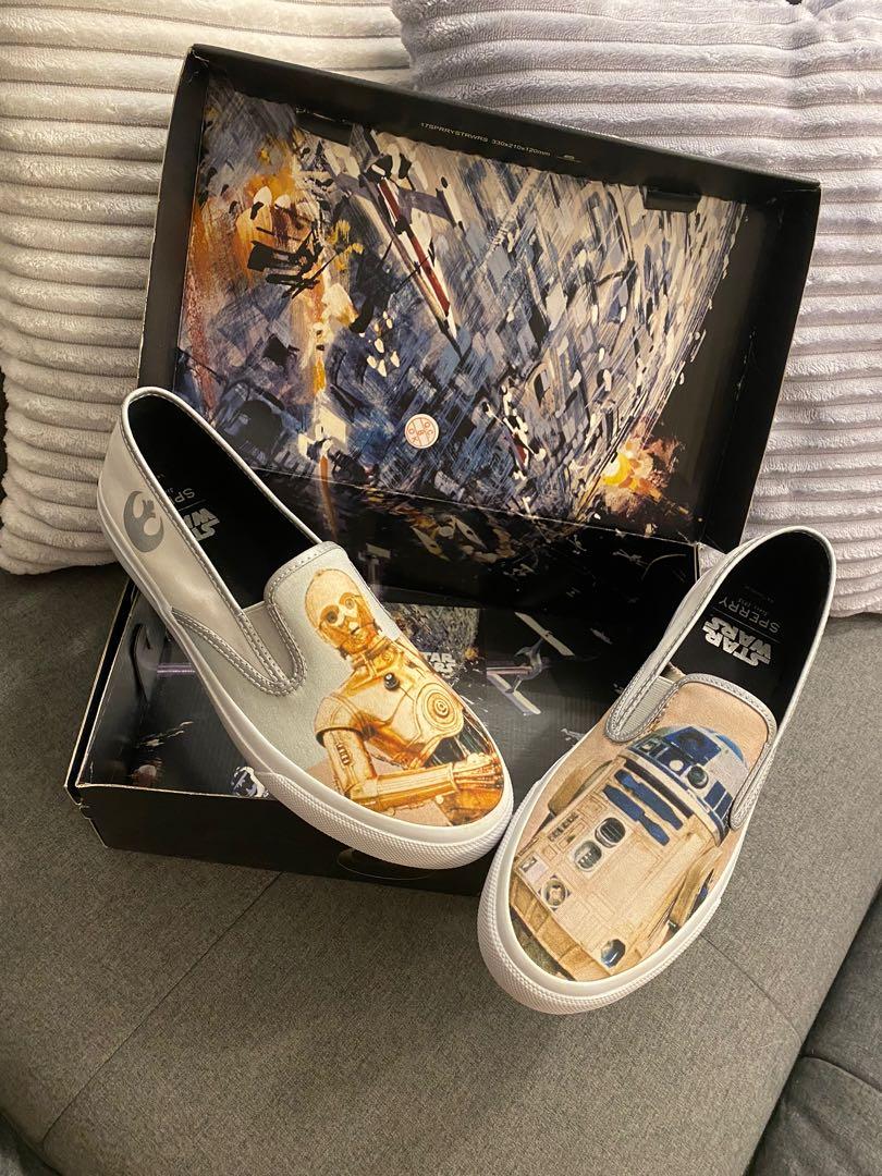 Limited Edition SPERRY x STAR WARS CLOUD R2 D2 C 3PO Boat Shoes