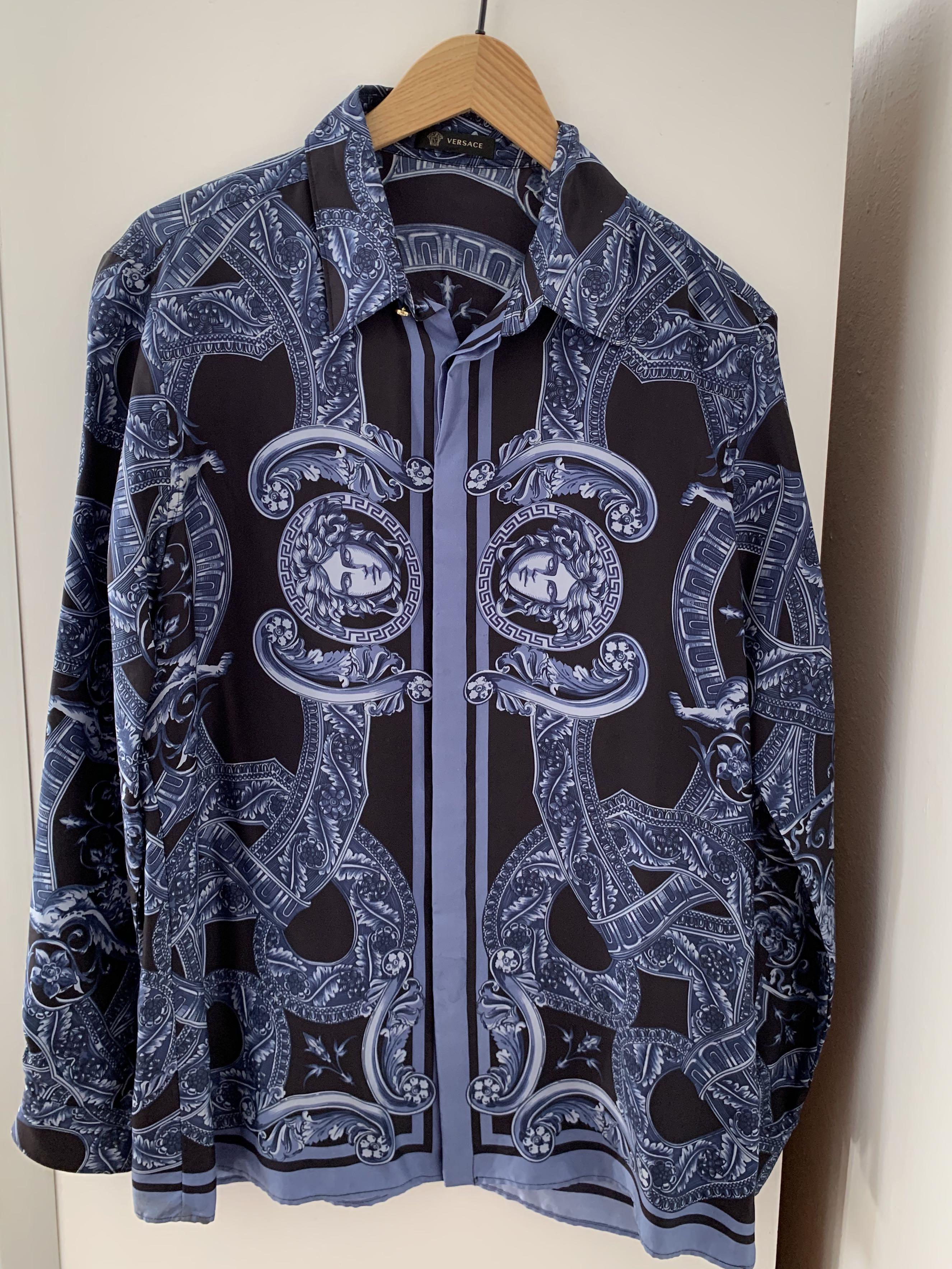 versace formal shirts