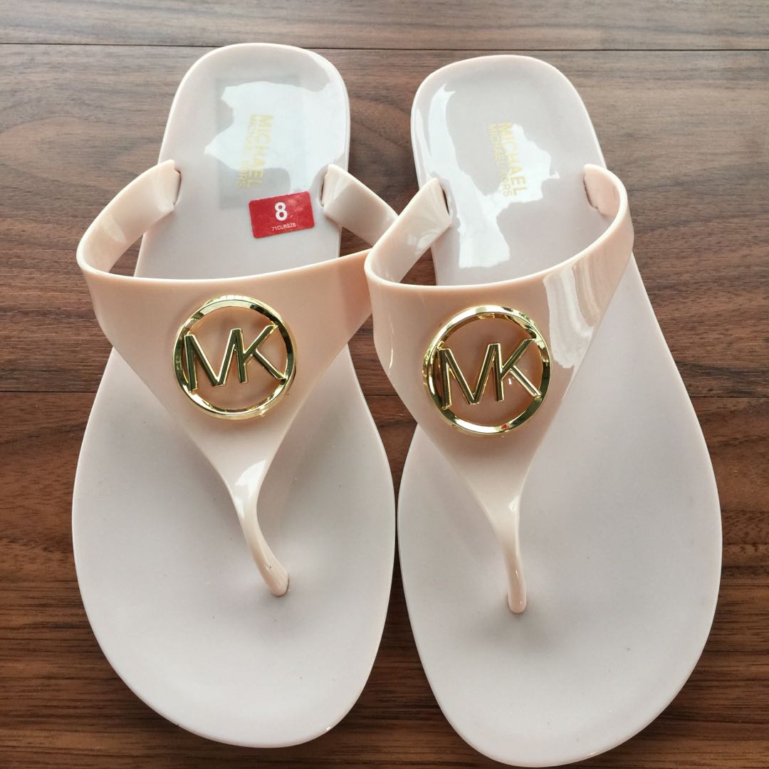 Michael michael kors lillie jelly thong sandals sale