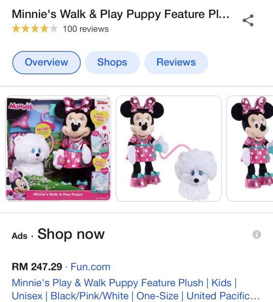 Minnie mouse walk play Babies Kids Infant Playtime on Carousell