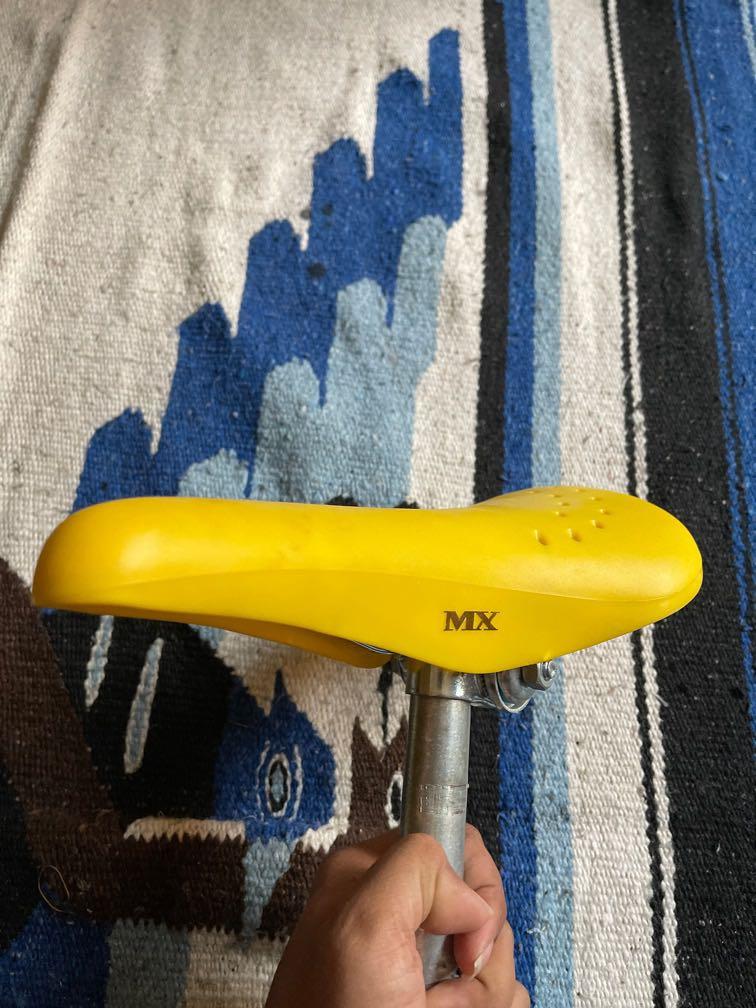 Yellow bmx sale seat