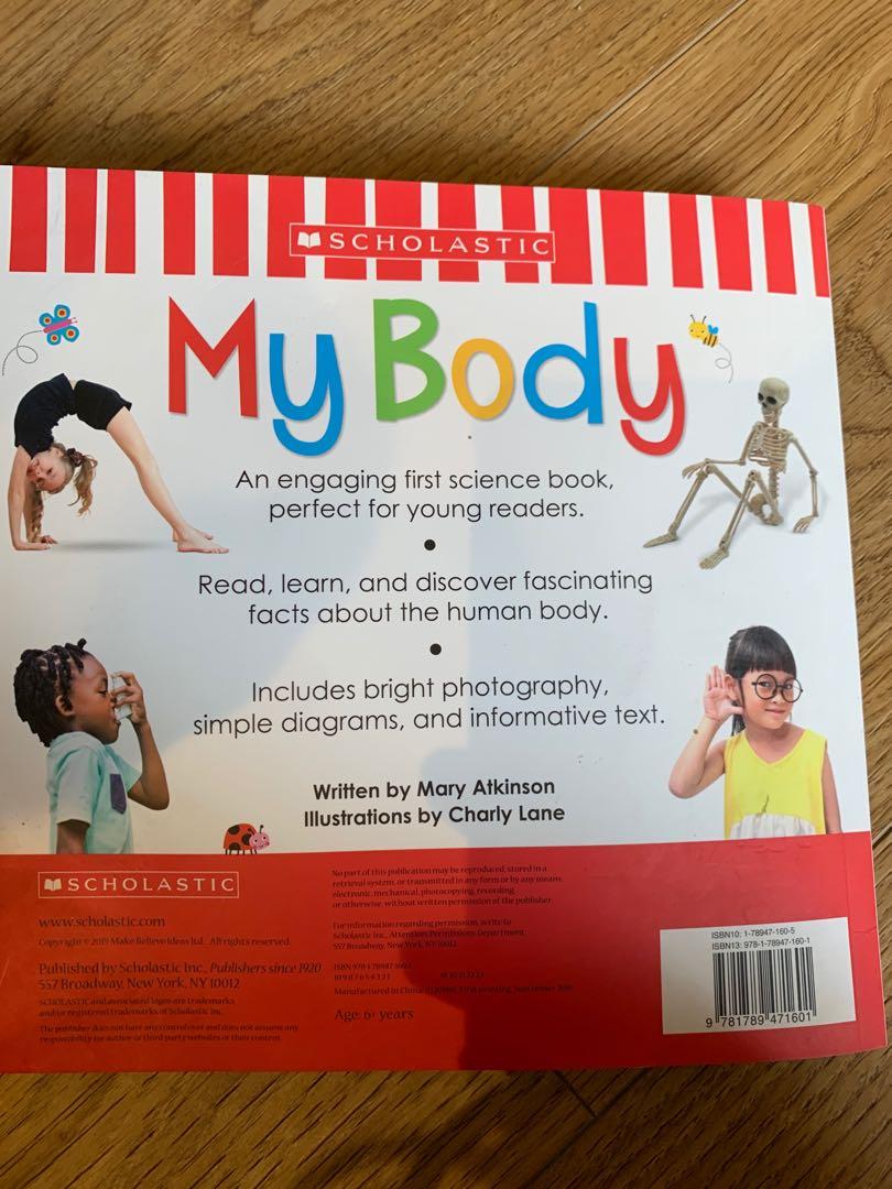 My Body Scholastic Book Hobbies Toys Books Magazines Children s My Body Scholastic Book Hobbies Toys Books Magazines Children s