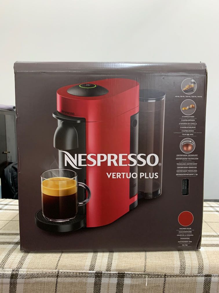 nespresso vertuo plus tv home appliances kitchen appliances coffee machines makers on carousell
