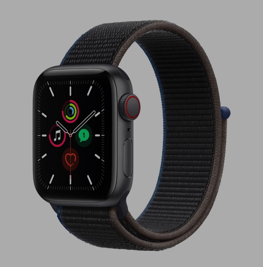 Apple watch se 44mm hotsell space gray charcoal loop