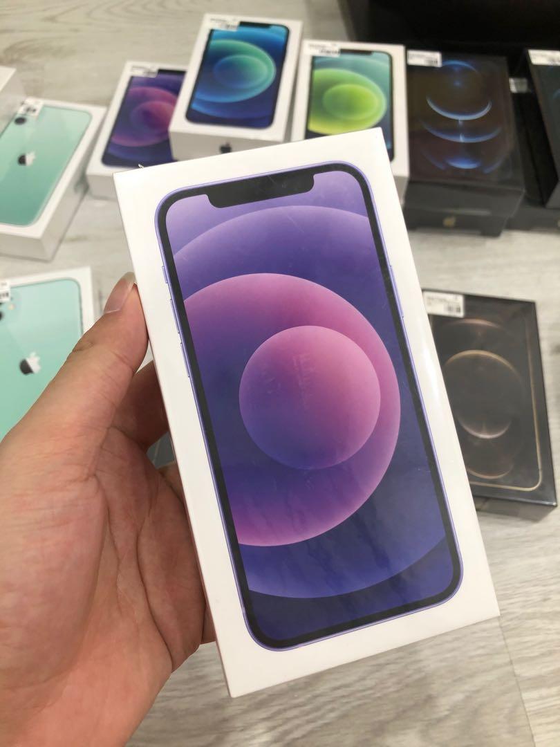 New Iphone 12 128gb Purple Mobile Phones Tablets Iphone Iphone 12 Series On Carousell