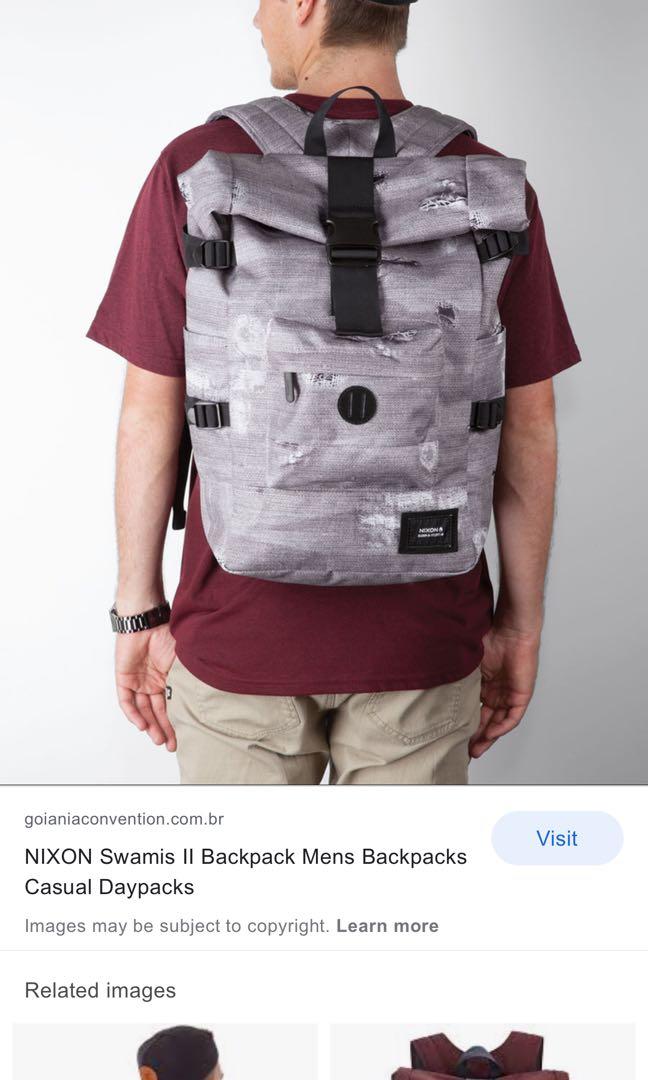 New Nixon Swamis backpack Men s Fashion Bags Backpacks on Carousell