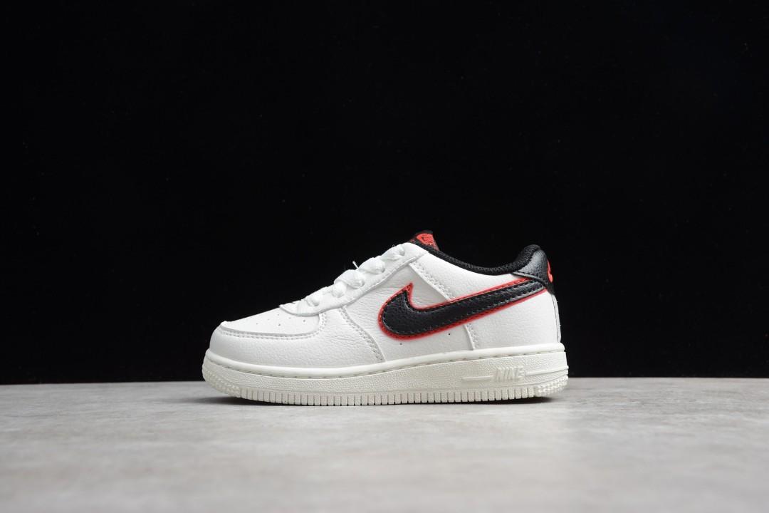 Nike Air Force 1 Low White Red Babies Kids Babies Kids