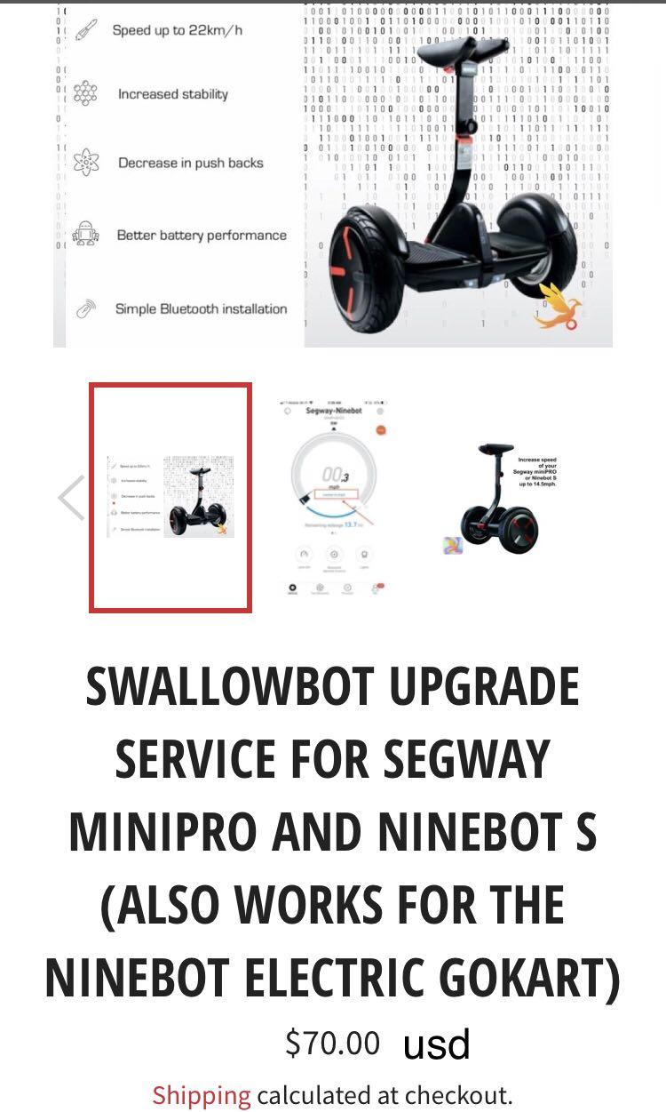 Swallowbot sale