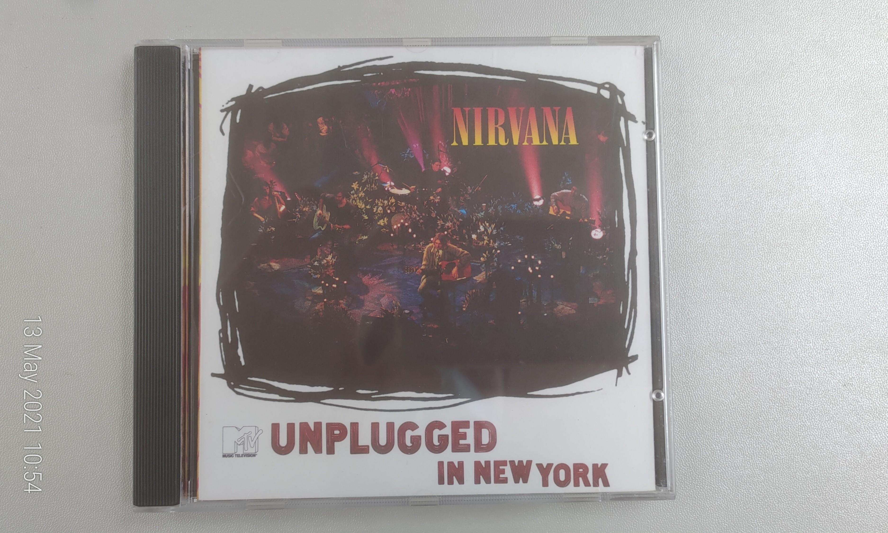 Nirvana Mtv Unplugged In New York Cd Æ²’æœ‰èŠ±ç—•no Damage 98 New Å…§é™„æ­Œè©žç´™å­˜æ”¾è‰¯å¥½used Like Newé¢äº¤æ™‚å¯æª¢æŸ¥check The Product When You Meet