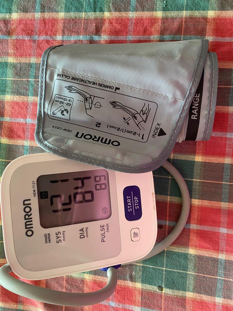 Omron Blood Pressure Monitor, Health & Nutrition, Health Monitors