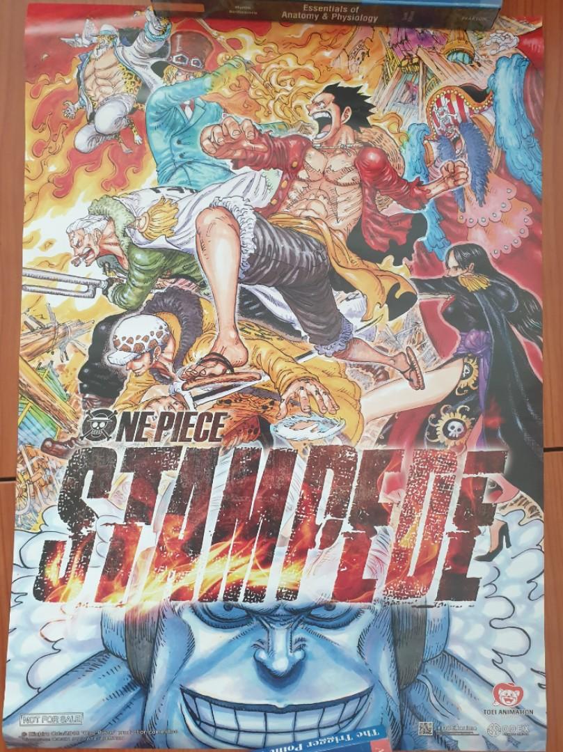 One Piece Stampede Poster Authentic, Hobbies Toys, Books