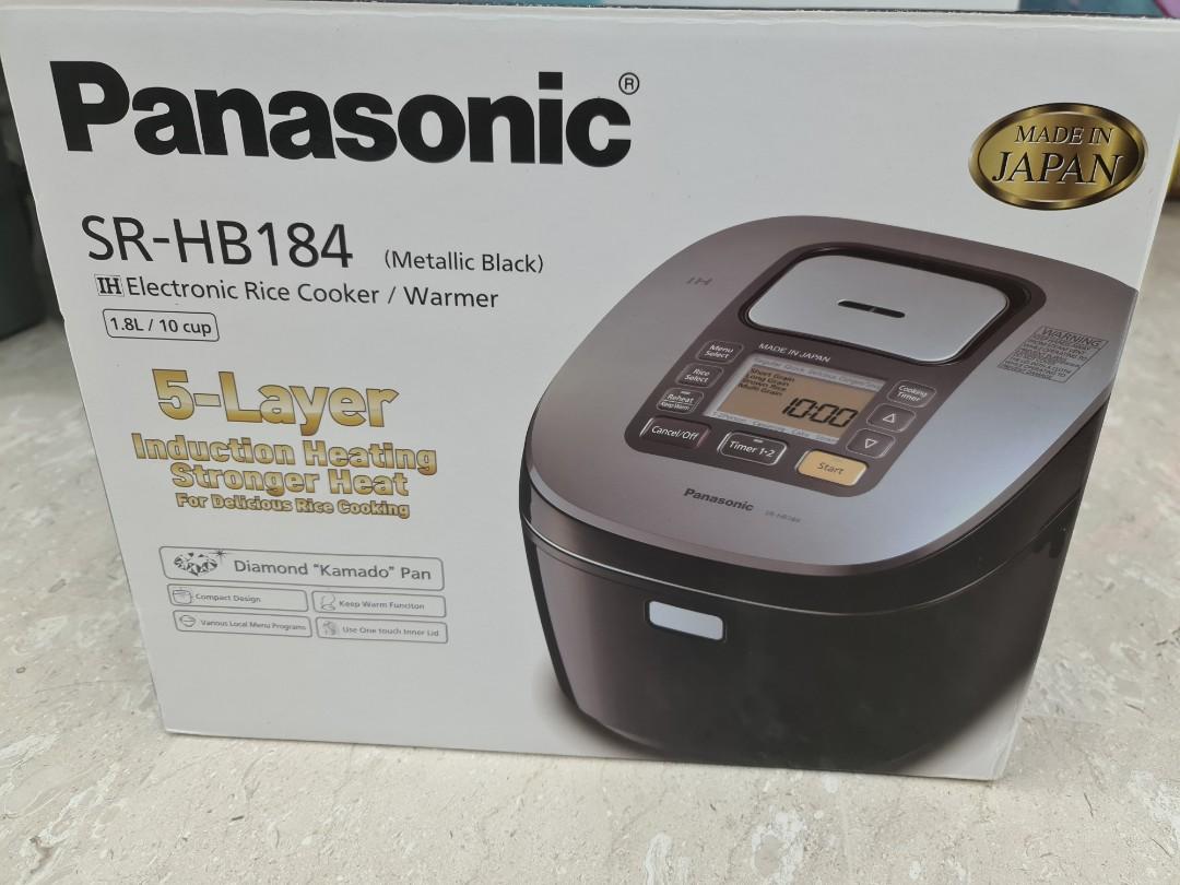 NEW PRODUCT: Panasonic SR-HZ106K 5-layer Induction Heating (IH)  Multi-Function Rice Cooker with 7