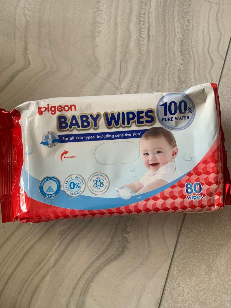 Pigeon wet wipes on sale
