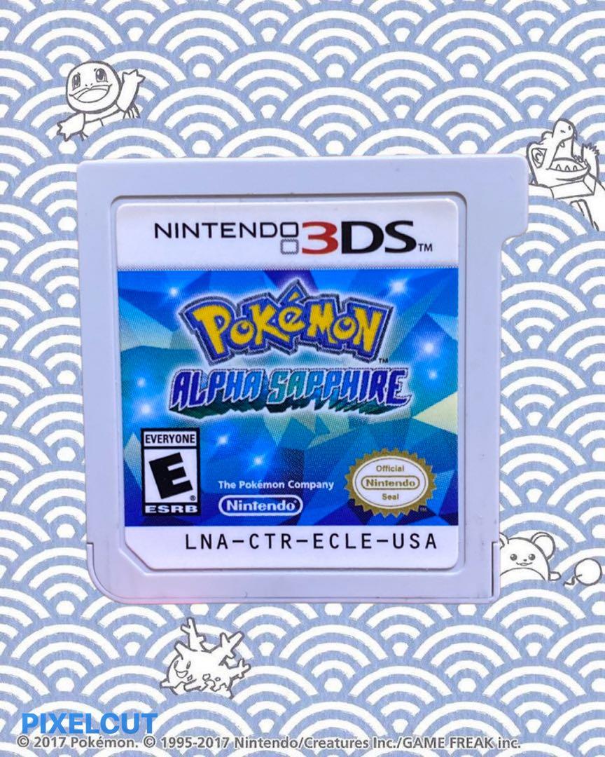 Pokemon alpha online sapphire cartridge