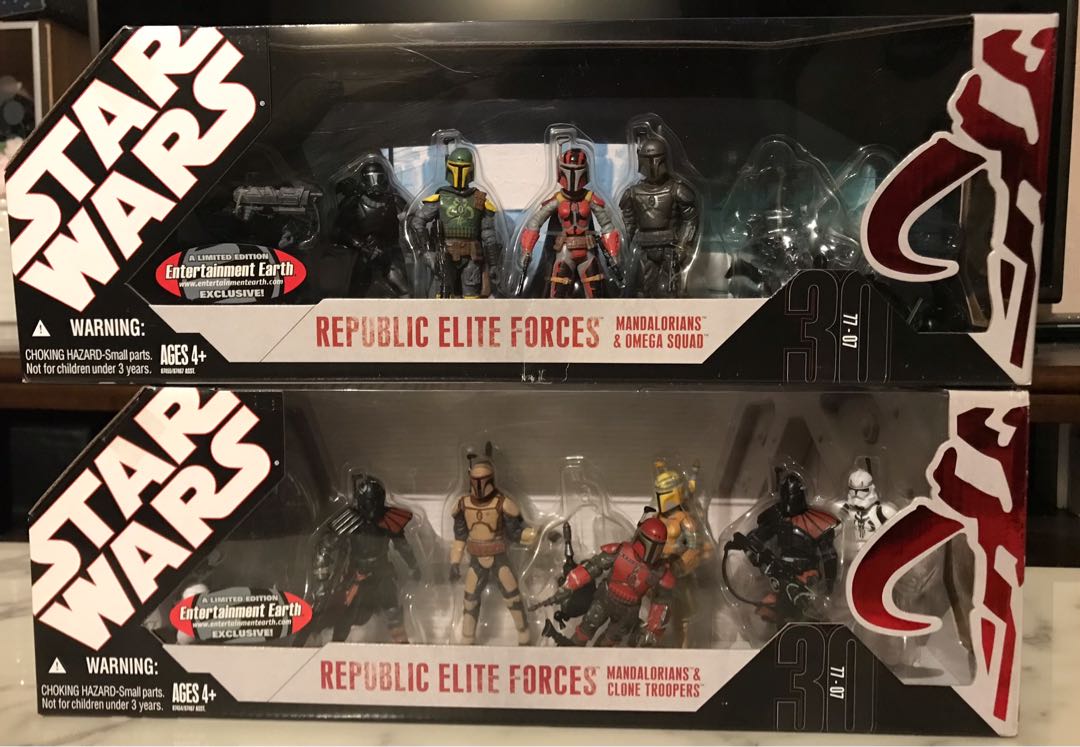 Star wars republic elite forces mandalorian figure sets store