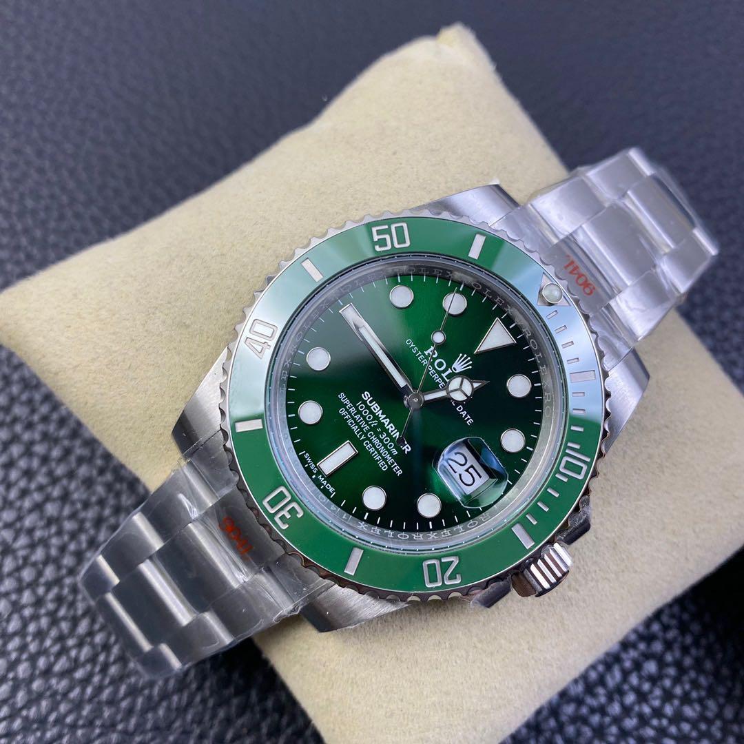 ROLEX SUBMARINER HULK, Fesyen Pria, Jam 