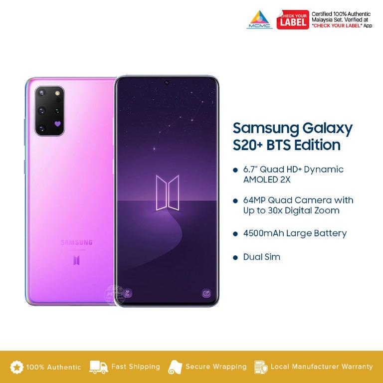 Samsung new bts edition top
