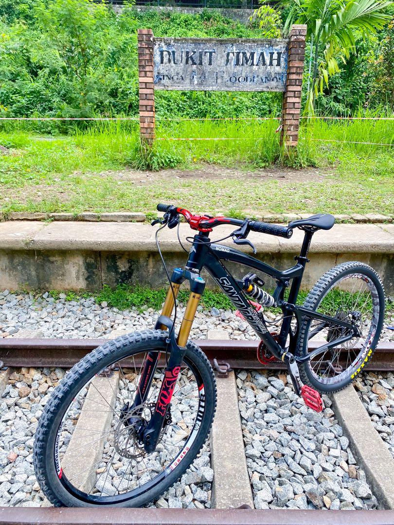 santa cruz nomad 2021 frame