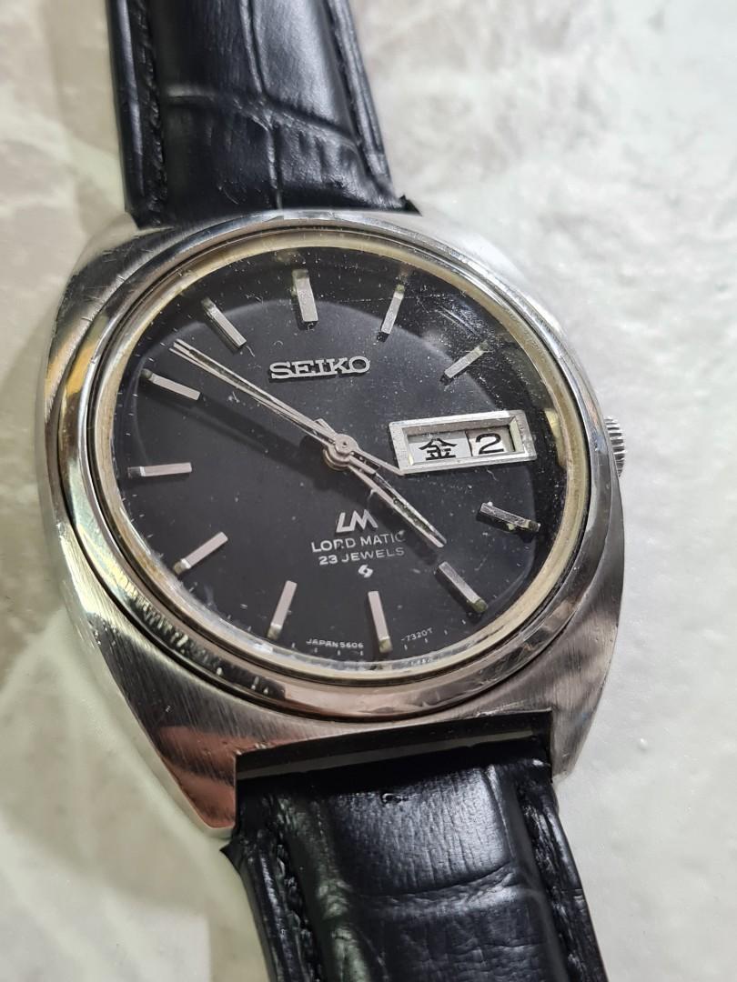 Seiko Lord Matic 5606-7140 Rare Vintage, Men's Fashion, Watches &  Accessories, Watches on Carousell