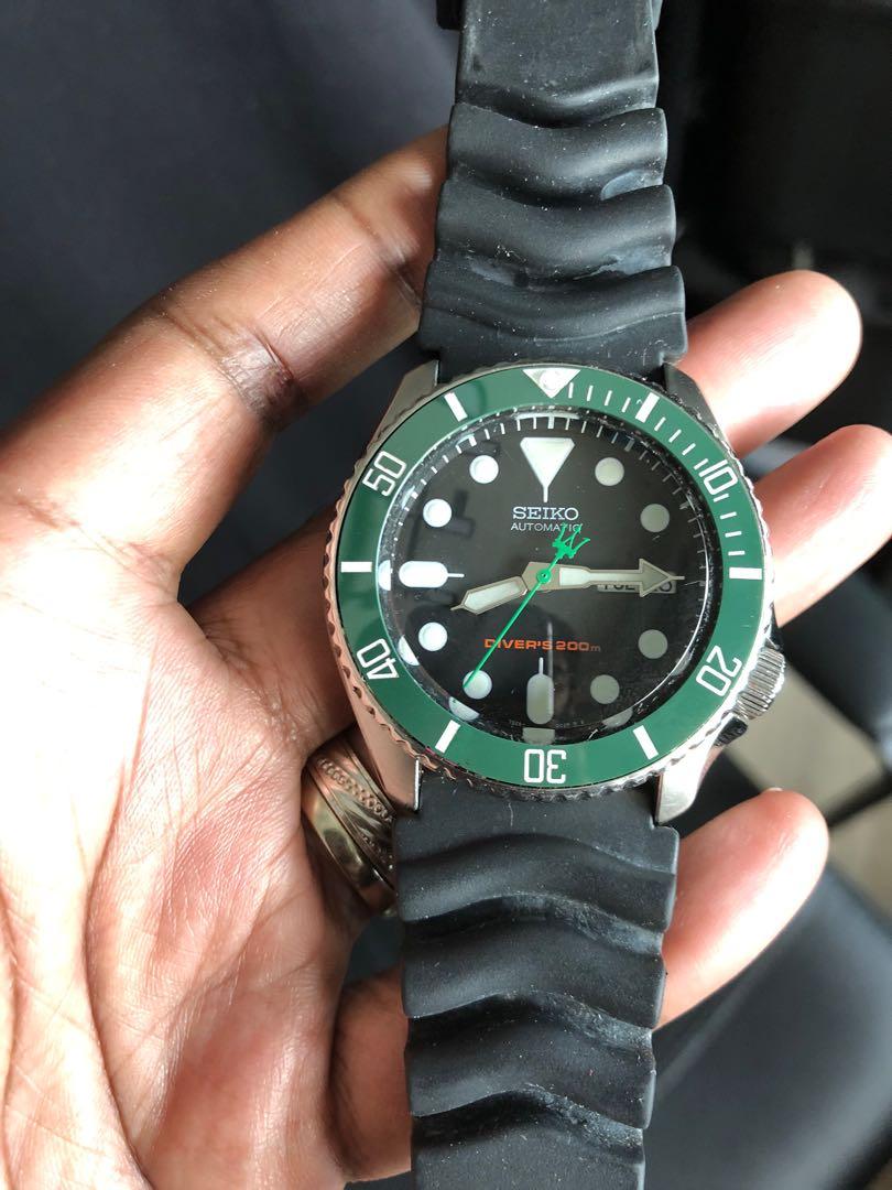 Seiko Skx007 watch with DLW mod, Men's Fashion, Watches & Accessories,  Watches on Carousell