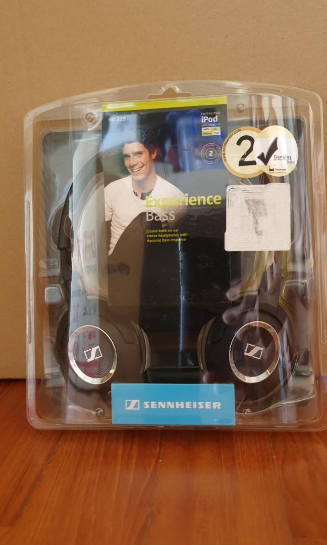 Sennheiser HD 219 Headphones, Audio 