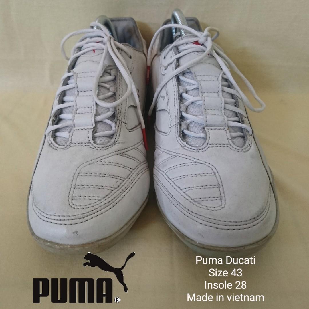 Sepatu puma Ducati size 43 insole 28cm made in vietnam Fesyen
