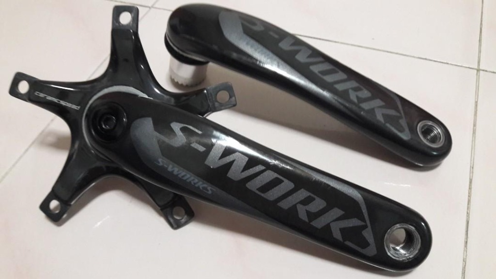 S works top fact carbon crankset