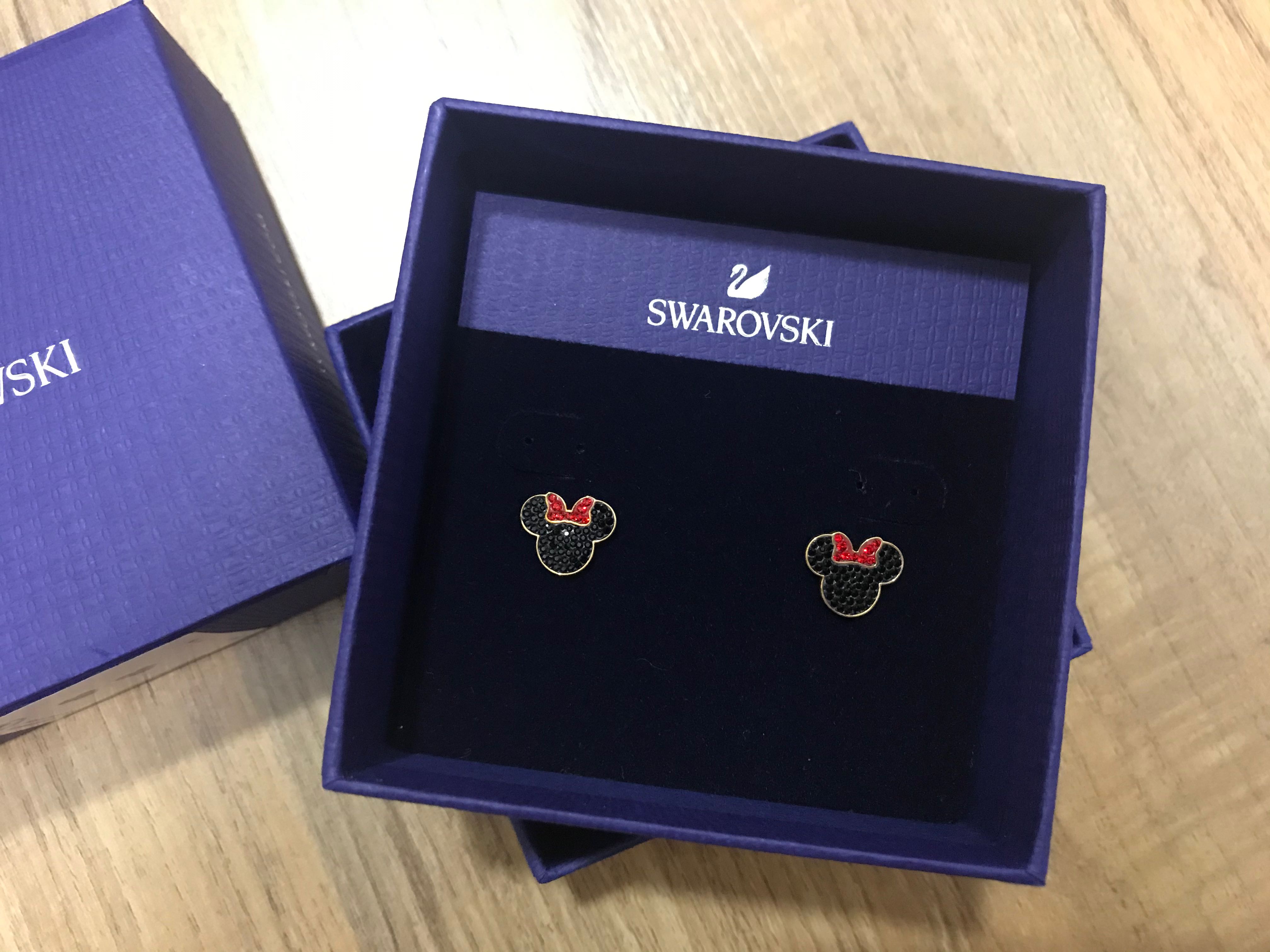 Swarovski minnie mouse earrings top