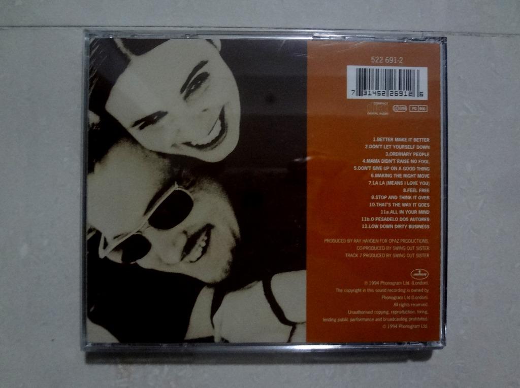 SWING OUT SISTER 「THE LIVING RETURN」 アルバム CD全12曲