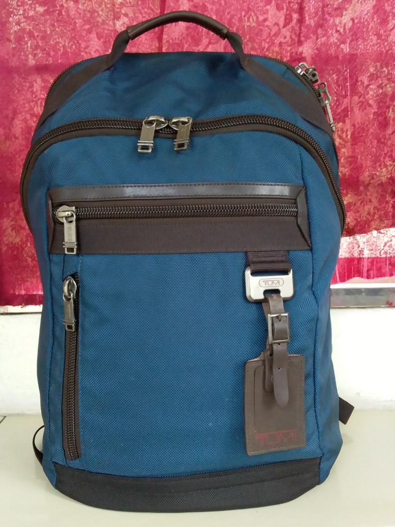 Tumi Bertona Backpack Men s Fashion Bags Backpacks on Carousell
