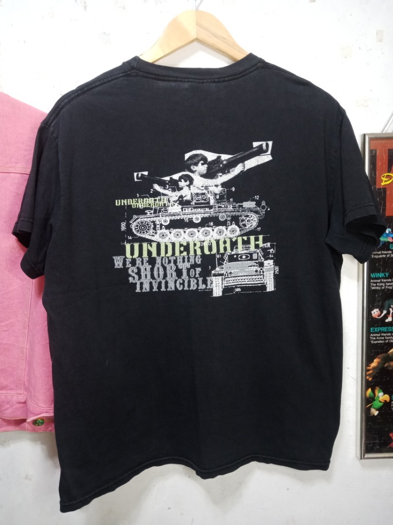 old underoath t shirts