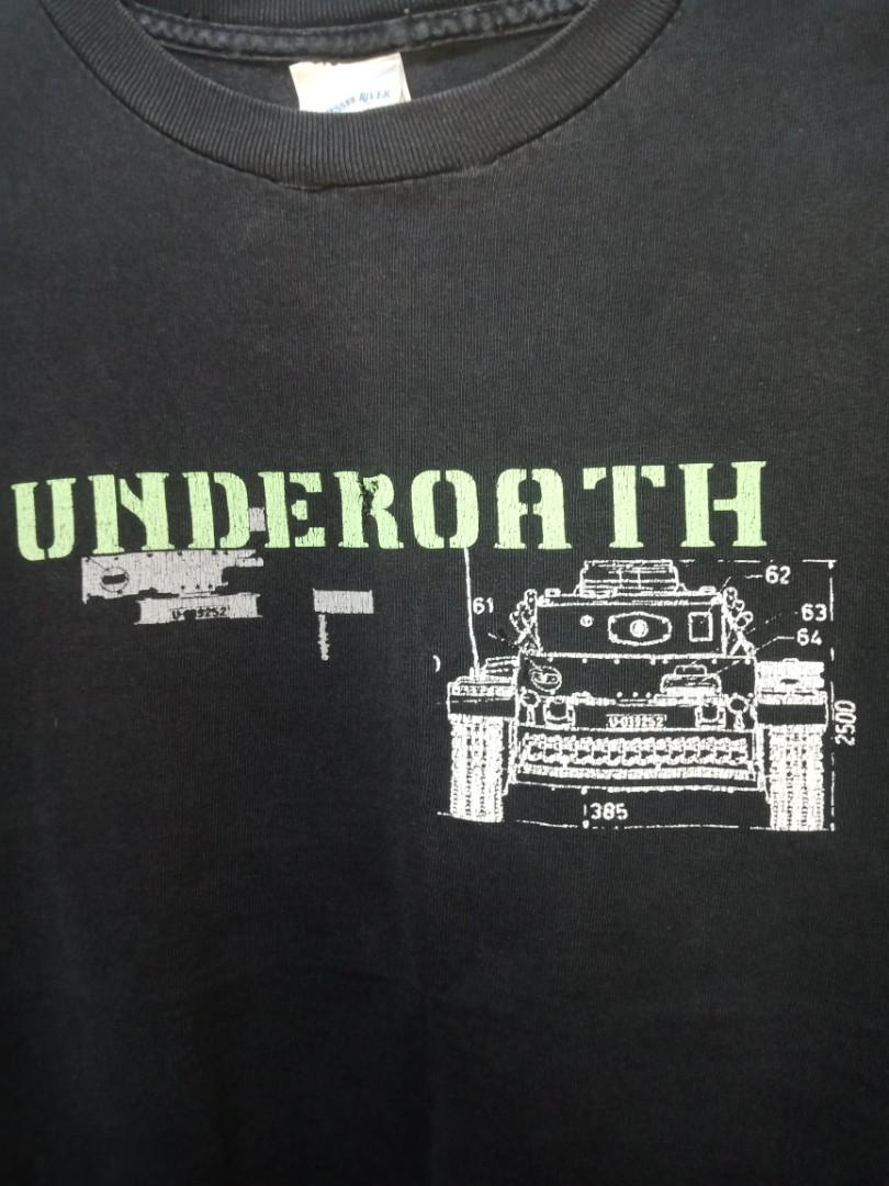 old underoath t shirts