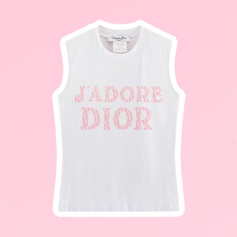 Vintage Jadore Dior Top Pink Monogram (Preorder) (Category: Luxury Apparel) located in Manila. Submitted by designerarchives.ph (Listing ID 1091928515, Image 1). Description: Size: S, M Ashley Garcia got her Jadore Dior Top from us! 🫶🏻 Other colors - ₱7500 Actual photos are uploaded! DP is required .