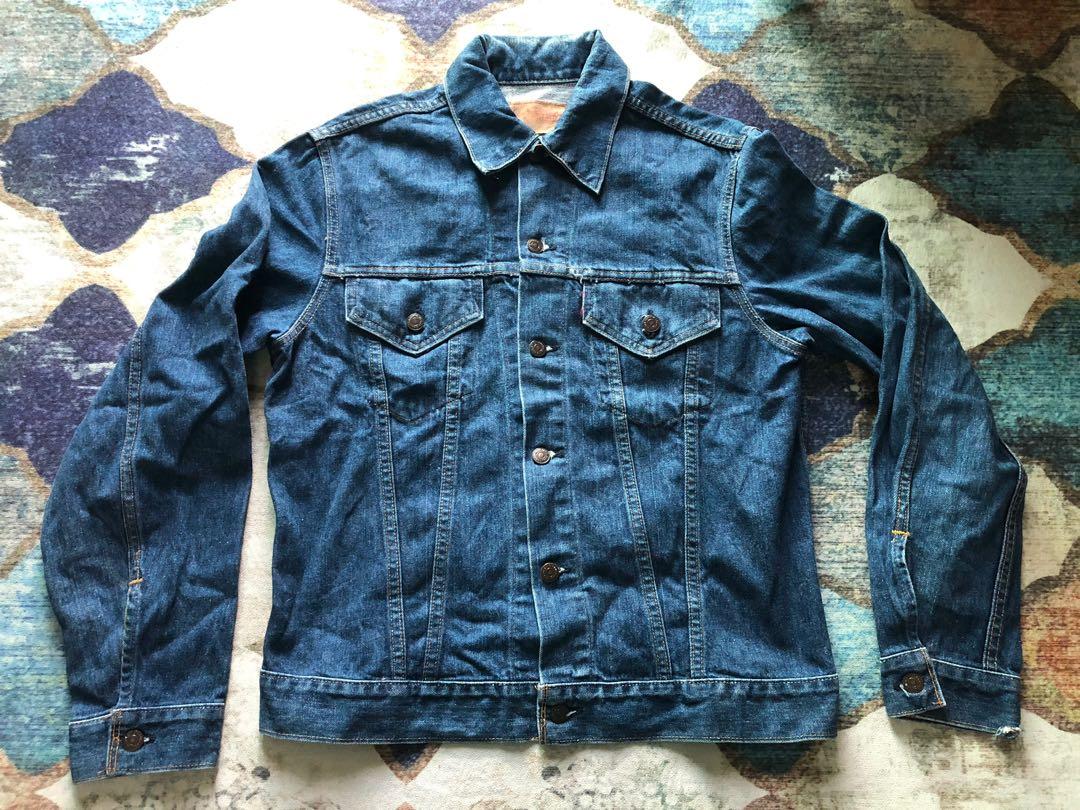 vintage levis 70505 Big E Denim Jaket 