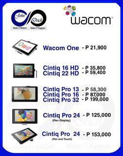 Wacom Cintiq Products Brandnew with warranty