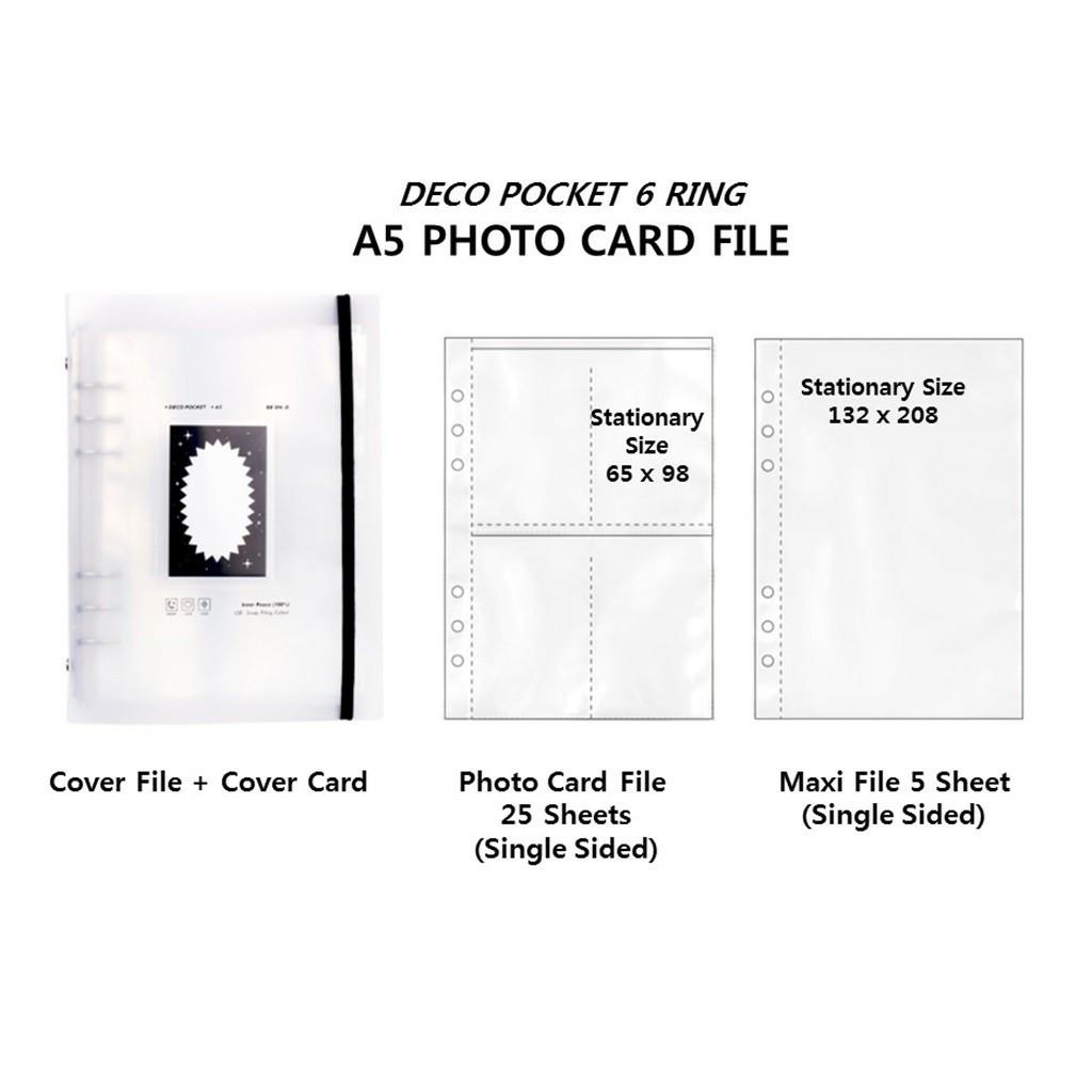 [wts]Beond photocard sheets a5 binder sultan clear card sleeves