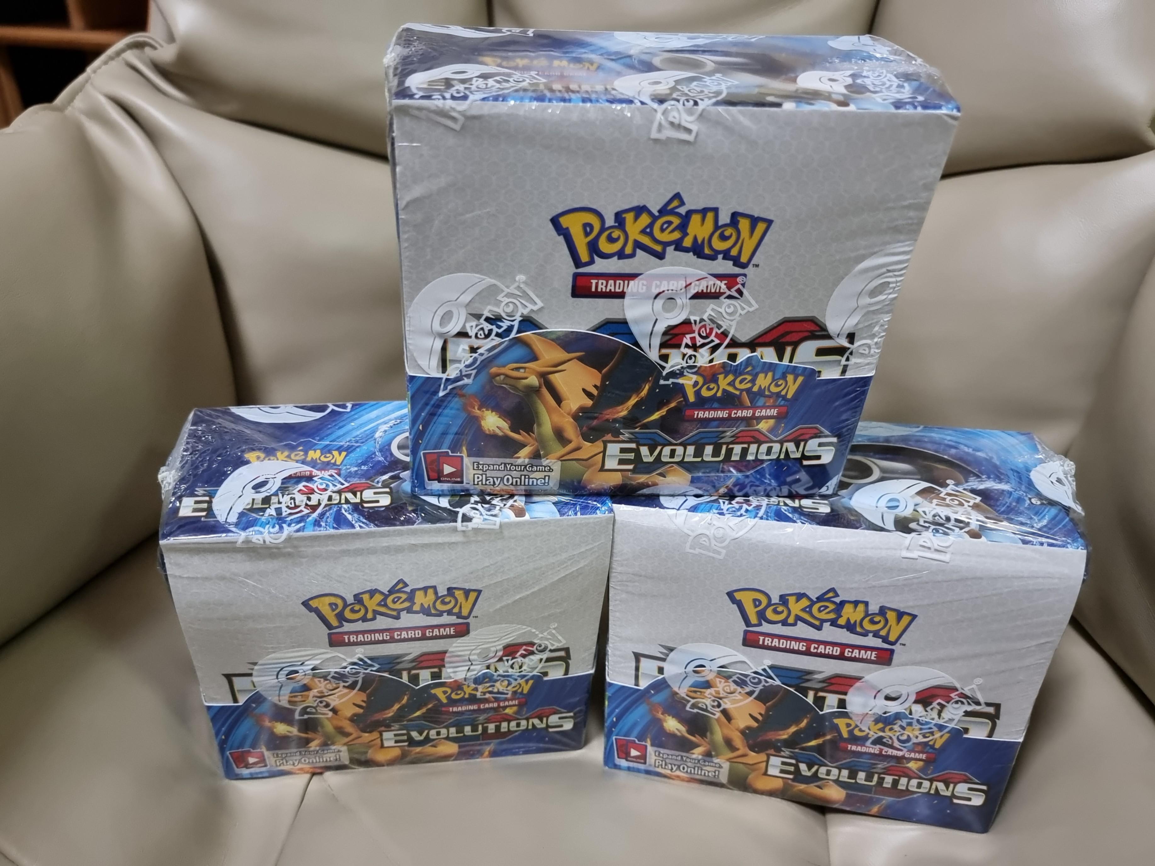 Toys & Hobbies Collectible Card Games Pokémon Sealed Booster Packs Pokemon Evolutions XY sealed