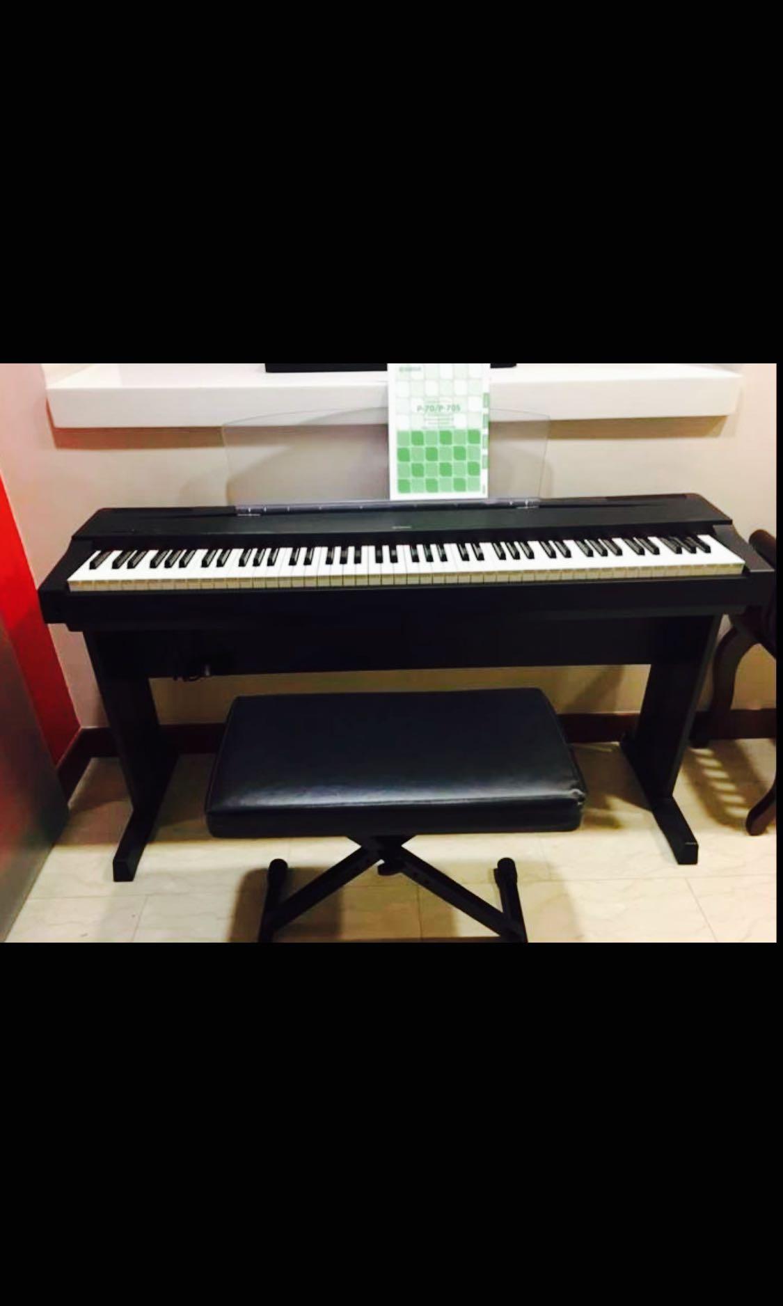 Yamaha Electronic Piano P70, Hobbies & Toys, Music & Media, Musical