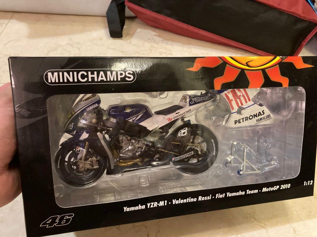 1/12 迷你切Minichamps Yamaha YZR-M1 Valentino Rossi Fiat Yamaha