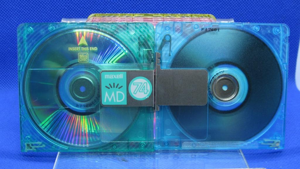 5pcs Maxell Color MD 74 Minidisc, Audio, Portable Music Players on Carousell