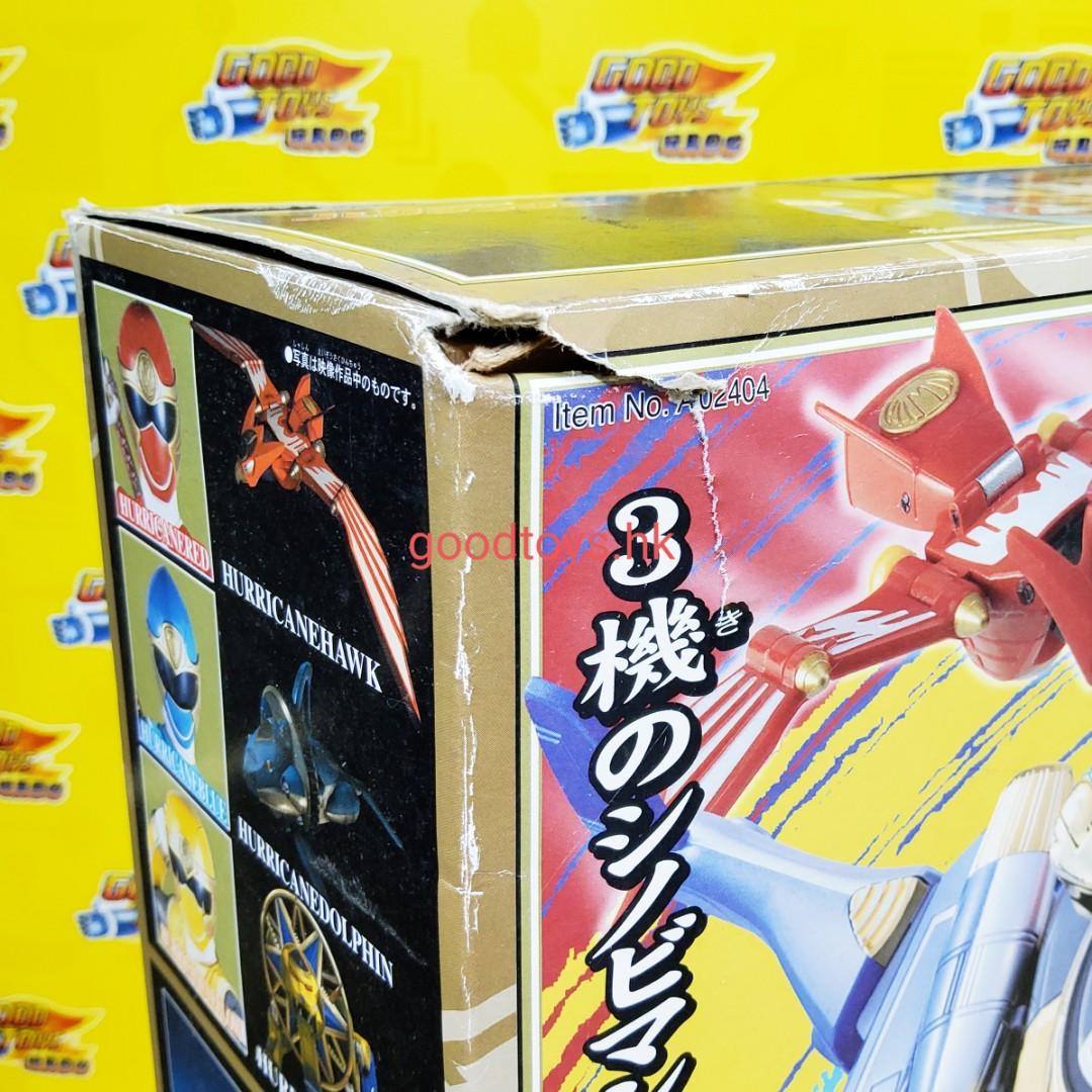 中古已開封行版BANDAI 忍風戰隊DX 超合金GD 42 忍風合體旋風神, 興趣及