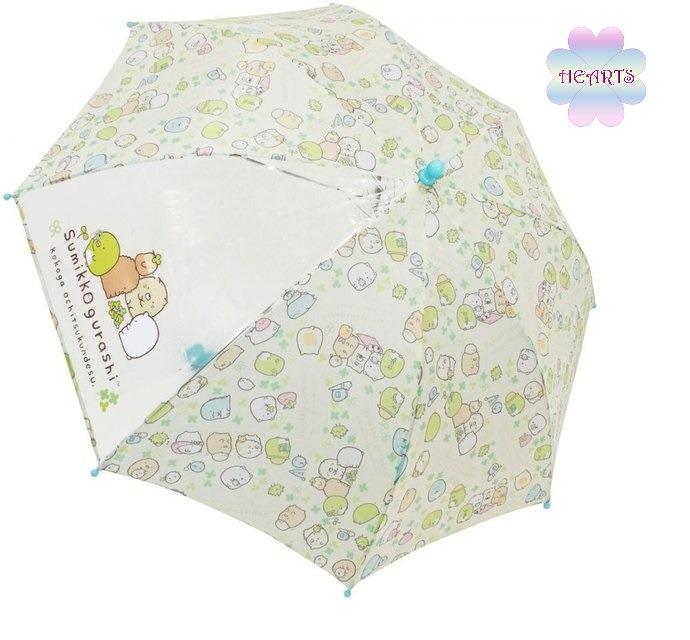 日本直送角落生物sumikko Gurashi 三葉草篇兒童長傘 含一瓣透明 45cm 適合 2至6歲 C 現貨 兒童 孕婦用品 其他 Carousell