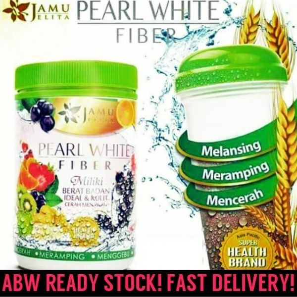 Ready Stock Jamu Jelita Pearl White Fiber Putih Mulus Slimming Collagen With Garcinia Cambogia Acai Lose Weight Detox 400g Free Shaker Bottle Health Nutrition Health Supplements Health Food Drinks Tonics On Carousell