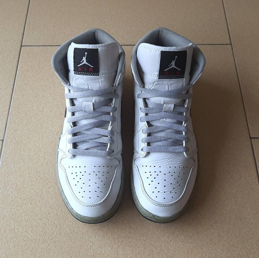 air jordan 1 mid cement