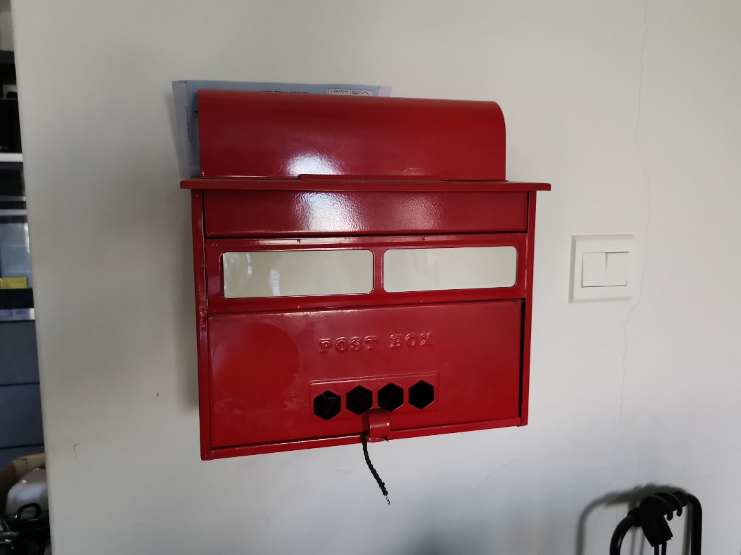 Antique letter box, Furniture & Home Living, Home Decor, Other Home